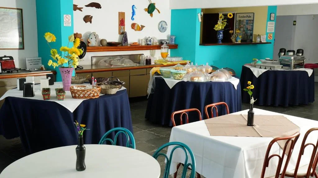 Área de café da manhã.