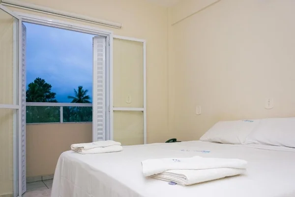 Quarto da pousada.