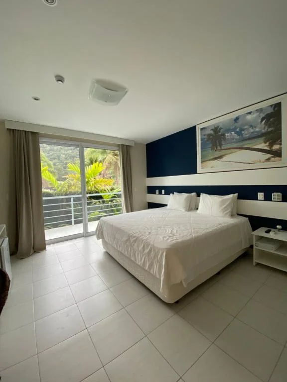Quarto do Hotel em Caraguatatuba.