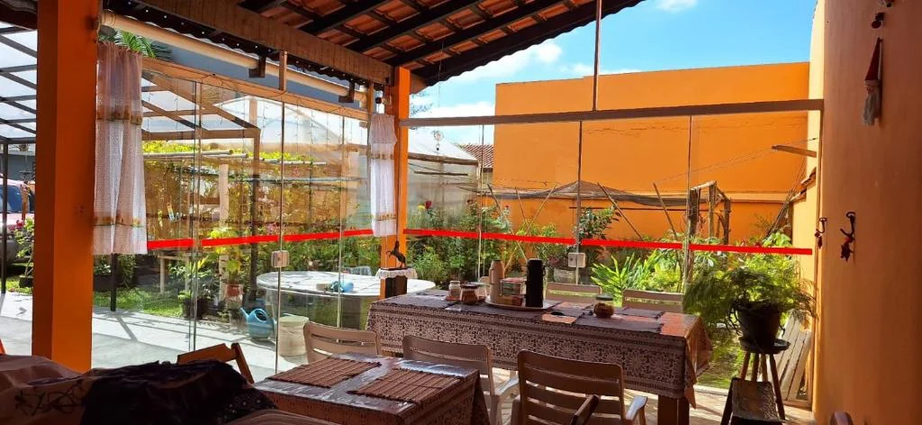 Área de café da manhã.