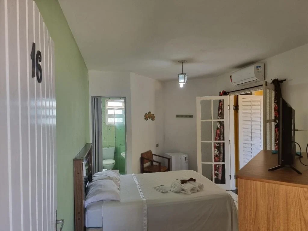 Quarto da pousada.