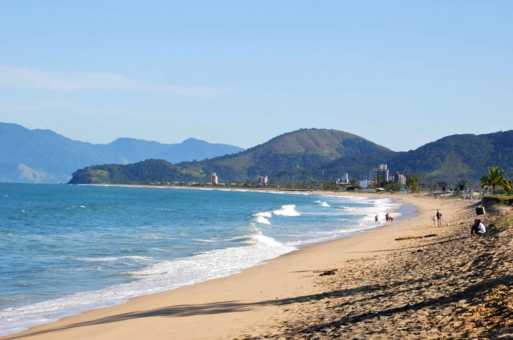 Praias em Caraguatatuba.